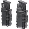 Plastová dvojitá sumka pro pistolové zásobníky - černá, Primal Gear 03