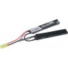 LiPo 7,4V 1200mAh 15/30C Battery - Butterfly Configuration 01