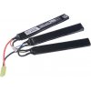 LiPo 11,1V 1300mAh 15/30C Battery - Butterfly Configuration 01