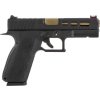 KJW Airsoftová pistole KP-13C, kovový závěr, zlatá hlaveň, blowback (GBB) 02