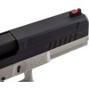 KJW Airsoftová pistole KP-13, černý kovový závěr, blowback (GBB) - šedá 09