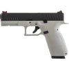 KJW Airsoftová pistole KP-13, černý kovový závěr, blowback (GBB) - šedá 01