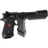 Wet Airsoftová pistole Samurai Edge B.Burton model, Full Auto - celokov, blowback 05