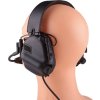 Elektronické střelecké chrániče sluchu M32 - černá 05