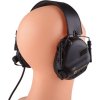 Elektronické střelecké chrániče sluchu M32 - černá 03