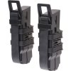 PRI Plastová dvojitá sumka XS pro pistolové zásobníky - černá, Primal Gear 03