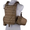 EME Vesta LBT 6094K s nosičem plátů a třemi sumkami M4 - Coyote Brown (CB) 03