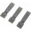 FMA Set of Three 3 Polymer Buckles - Foliage Green" 01