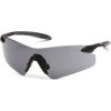 PYRAMEX Ochranné brýle Intrepid II ESB8820S, nemlživé, černá obruba - tmavé 01