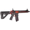 GIG Airsoftová zbraň CM16 SRXL Red Edition, Sportline, černá, elektronická spoušť 06