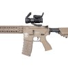 G&G Airsoftová zbraň M4 CM16 R8-L - písková TAN, Sportline, G&G, CM16 10