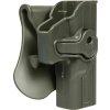 AMX Opaskové polymerové pouzdro pro pistole Glock - olivové 02