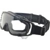 Taktické brýle SI s ventilátorem s přepravním pouzdrem Černé - čiré, t 02