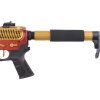 APS Airsoftová zbraň M4 - červená/zlatá/černá, APS, ASR121 07