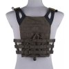 EME Vesta Blue Label s imitací plátů a trojitou sumkou M4 Jumper Plate Carrier - Ranger Green 05
