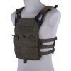 EME Vesta Blue Label s imitací plátů a trojitou sumkou M4 Jumper Plate Carrier - Ranger Green 01