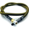 EPE Hadice HPA 80cm s opletem - olivová, EPeS Airsoft 01