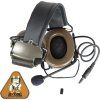ZTC Taktický headset Comtac III - olivový, Z. Tactical 03