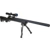 Snow Wolf Airsoft sniper M24 Army - černá, optika, dvojnožka, Snow Wolf, SW-04 05