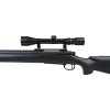 Snow Wolf Airsoft sniper M24 Army - černá, optika, dvojnožka, Snow Wolf, SW-04 07