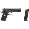 DBY Airsoftová pistole 738 (M1911) - černá, kovový závěr, GBB, DBoys/Double Bell 07