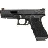 DBY Airsoftová pistole 754 - černá, kovový závěr, GBB, DBoys/Double Bell 01