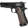 DBY Airsoftová pistole 823 (M1911) - černá, kovový závěr, GBB, DBoys/Double Bell 04
