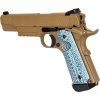 DBY Airsoftová pistole 839 (M1911 CQBP) - písková TAN, kovový závěr, GBB, DBoys/Double Bell 04