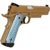 DBY Airsoftová pistole 839 (M1911 CQBP) - písková TAN, kovový závěr, GBB, DBoys/Double Bell 05