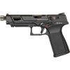 GIG Airsoftová pistole GTP9-MS - černá, celokov, GBB, G&G 01