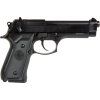 Bel Airsoftová pistole M92 - černá, kovový závěr, GBB, Double Bell 02