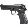 Bel Airsoftová pistole M92 - černá, kovový závěr, GBB, Double Bell 03