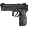 Bel Airsoftová pistole M92 - černá, kovový závěr, GBB, Double Bell 07