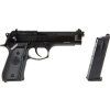 Bel Airsoftová pistole M92 - černá, kovový závěr, GBB, Double Bell 08