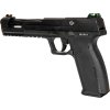 GIG Airsoftová pistole Piranha SL - černá, kovový závěr, GBB, G&G 04