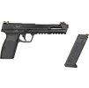 GIG Airsoftová pistole Piranha SL - černá, kovový závěr, GBB, G&G 10