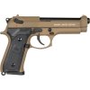 SRC Airsoftová pistole SR92 - Desert, celokov, GBB, SRC 04