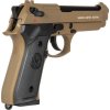 SRC Airsoftová pistole SR92 - Desert, celokov, GBB, SRC 06