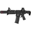 Airsoftová zbraň B4 PDW L B.R.S.S. s tlumičem - černá, zpětný ráz, BOLT 05
