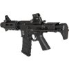 Airsoftová zbraň B4 PDW S B.R.S.S. - černá, zpětný ráz, BOLT 03