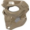 Celoobličejová maska Skull Messenger - písková TAN, Ultimate Tactical 01