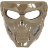 Celoobličejová maska Skull Messenger - písková TAN, Ultimate Tactical 02