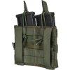Dvojitá Molle zásobníková sumka pro M4/M16 - Olive Drab, Invader Gear 04