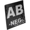 Kam. IR nášivka krevní skupina - AB NEG, Kampfhund 01