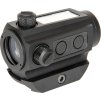 JJA Kolimátor Red Dot Sight se solárním pohonem - nízká montáž, černý, JJ Airsoft 02