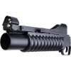 DBY Podvěsný granátomet M203 3v1 krátký - černý, celokov, DBoys/Double Bell 03