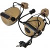 Taktický headset CII na helmy FAST - Dark Earth, Z. Tactical, Z152 01