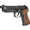 GIG Airsoftová pistole GPM92 GP2 - černá, očechová rukojeť, celokov, GBB, G&G 06