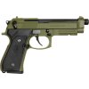 Airsoftová pistole GPM92 GP2 - Hunter Green, celokov, GBB, G&G 02