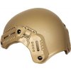 Taktická helma MTEK - FLUX - Coyote, vyztužená skelným vláknem, PTS 04